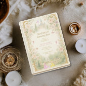 Storybook, fairy first, fairytale 5th birthday einladung