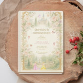 Storybook, fairy first, fairytale 7th birthday einladung