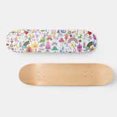 Storybook Fairytale Designer Skateboard Skate Deck (Horizontal)