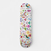 Storybook Fairytale Designer Skateboard Skate Deck (Vorne)