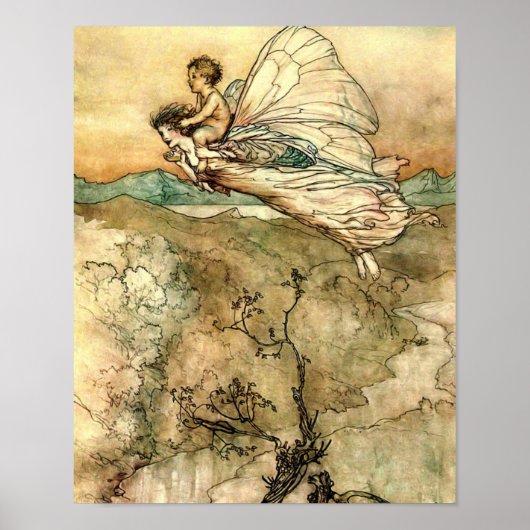 Storybook Fantasy Vintag Poster (Vorne)