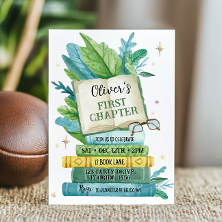 Storybook First Chapter Einladung zum Geburtstag