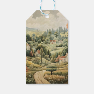Storybook Französisches Land Geschenkanhänger