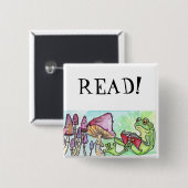 Storybook Frog Button (Vorne & Hinten)