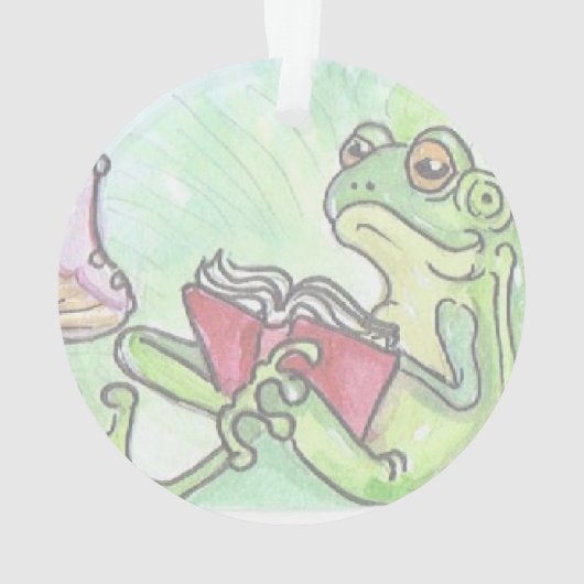 Storybook Frog Ornament (Rückseite)