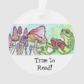 Storybook Frog Ornament (Vorderseite)