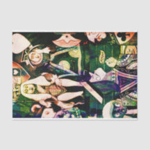 Storybook Funny King Queen Vintag Decoupage