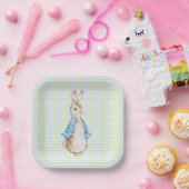 Storybook Garden Rabbit Inspired Baby Shower Pappteller (Party)