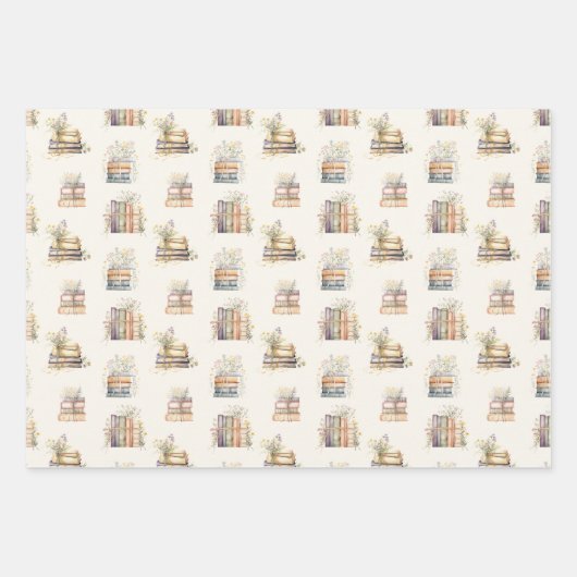 Storybook Gift Wrap Neues Kapitel Wrapping Paper Geschenkpapier Set (Vorderseite 3)