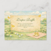 Storybook Golf Diapper Raffle Begleitkarte (Vorderseite)