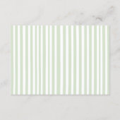 Storybook Green Diaper Raffle Begleitkarte (Rückseite)