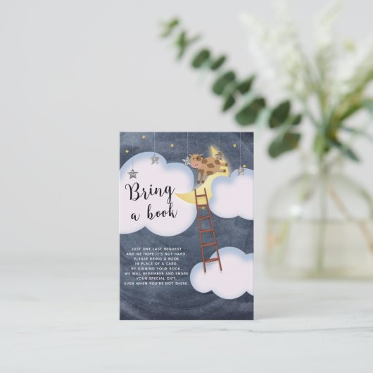 Storybook Kinderzimmer Rhyme Bringen Sie ein Baby  Begleitkarte (Stehend Vorderseite)