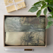 Storybook Lady Water Decoupage Seidenpapier (Geschenk)