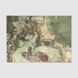 Storybook Ladys 2 Vintages Dekoupage Tissue Paper Seidenpapier