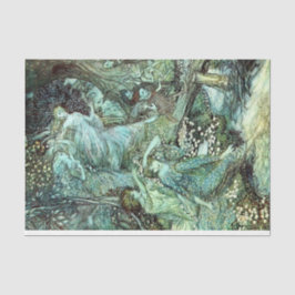 Storybook Ladys Vintag Decoupage Tissue Paper Seidenpapier