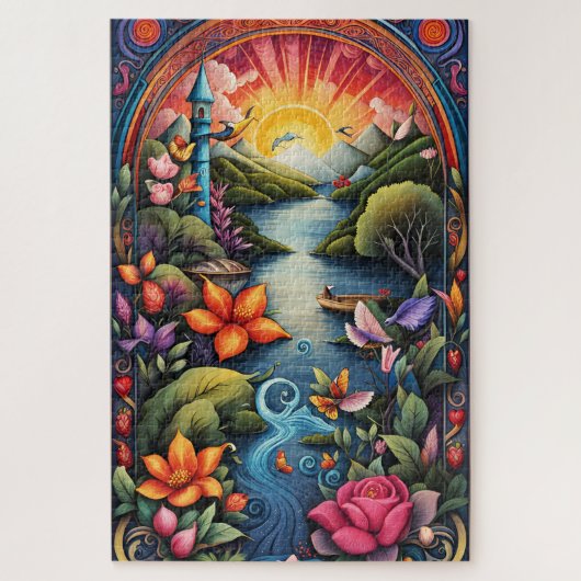 Storybook Landscape 1 Puzzle (Vertikal)