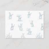 Storybook Little Bunny Peter Book for Baby Begleitkarte (Rückseite)