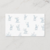 Storybook Little Bunny Peter Diaper Raffle Begleitkarte (Rückseite)