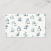 Storybook Little Maus Diaper Raffle Begleitkarte (Rückseite)