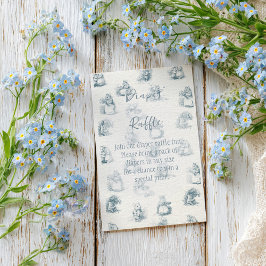 Storybook Little Maus Diaper Raffle Begleitkarte