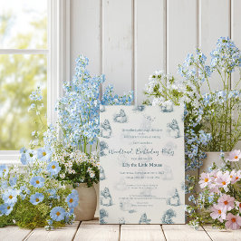 Storybook Little Mouse Birthday Einladung