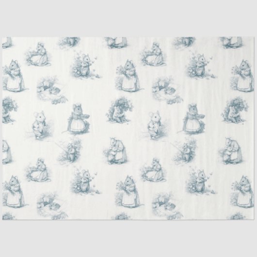 Storybook Little Mouse Seidenpapier (Vorderseite)