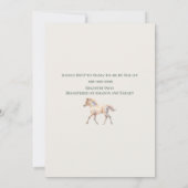 Storybook Magic Enchanted Forest  Einladung (Rückseite)