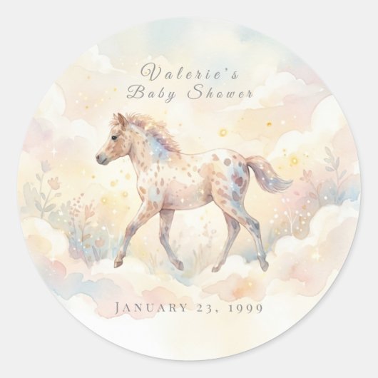 Storybook Magic Enchanted Forest  Runder Aufkleber (Vorderseite)