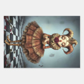 Storybook Melancholic Clown Geschenkpapier Set (Vorderseite 3)