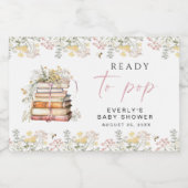 Storybook Mini Sparkling Weinkeller Vorbereitung a Schaumweinetikett (Einzelnes Label)