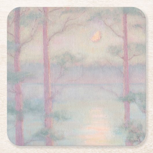 Storybook Moon Paper Untersetzer (Vorderseite)