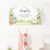 Storybook Neues Kapitel Baby-Dusche Banner (Insitu)