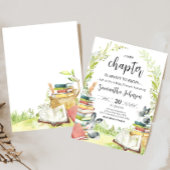 Storybook Neues Kapitel Baby-Dusche Einladung