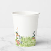 Storybook Neues Kapitel Baby-Dusche Pappbecher (Rückseite)