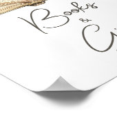 Storybook Neues Kapitel beginnt Bücher und Geschen Poster (Ecke)