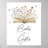 Storybook Neues Kapitel beginnt Bücher und Geschen Poster (Vorne)