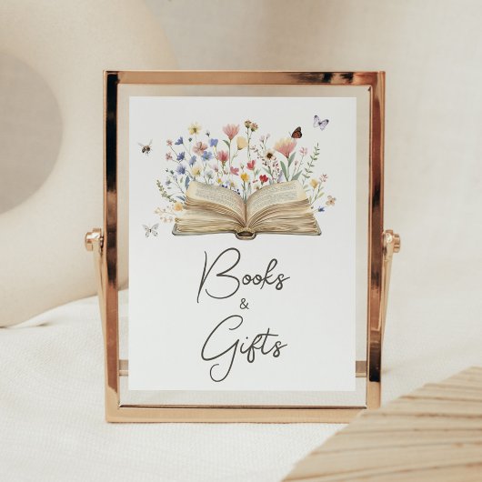 Storybook Neues Kapitel beginnt Bücher und Geschen Poster