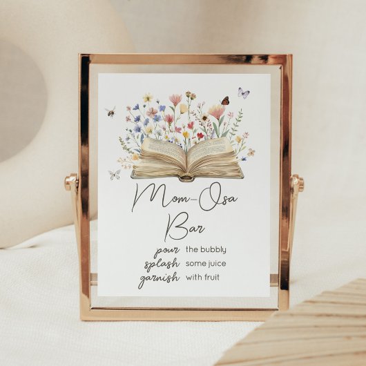 Storybook Neues Kapitel beginnt Mama Osa Bar Poster