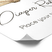 Storybook Neues Kapitel fängt Windeln Raffle an Poster (Ecke)