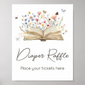 Storybook Neues Kapitel fängt Windeln Raffle an Poster (Vorne)