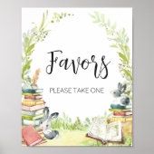 Storybook Neues Kapitel Kinderduschfavoriten Poster (Vorne)