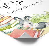 Storybook New Chapter Baby Shower Babys sind süß Poster (Ecke)