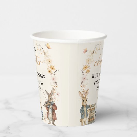 Storybook New Chapter Baby Shower Paper Cups Pappbecher (Rechts)