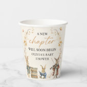 Storybook New Chapter Baby Shower Paper Cups Pappbecher (Vorderseite)