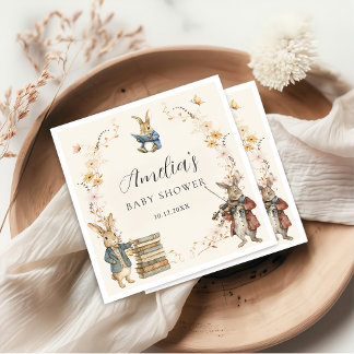 Storybook New Chapter Baby Shower Paper Napkin Serviette