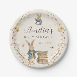 Storybook New Chapter Baby Shower Paper Plates Pappteller