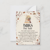 Storybook New Chapter Classic Books for Baby Card Mitteilungskarte (Vorderseite)