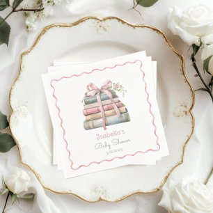 Storybook New Chapter rosa Band Girl Dusche Serviette
