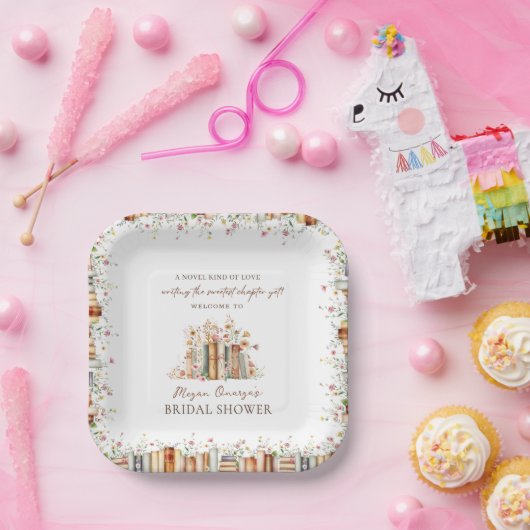 Storybook New Kapitel Brautparty Party Pappteller (Party)