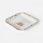 Storybook New Kapitel Brautparty Party Pappteller (Gewinkelt)